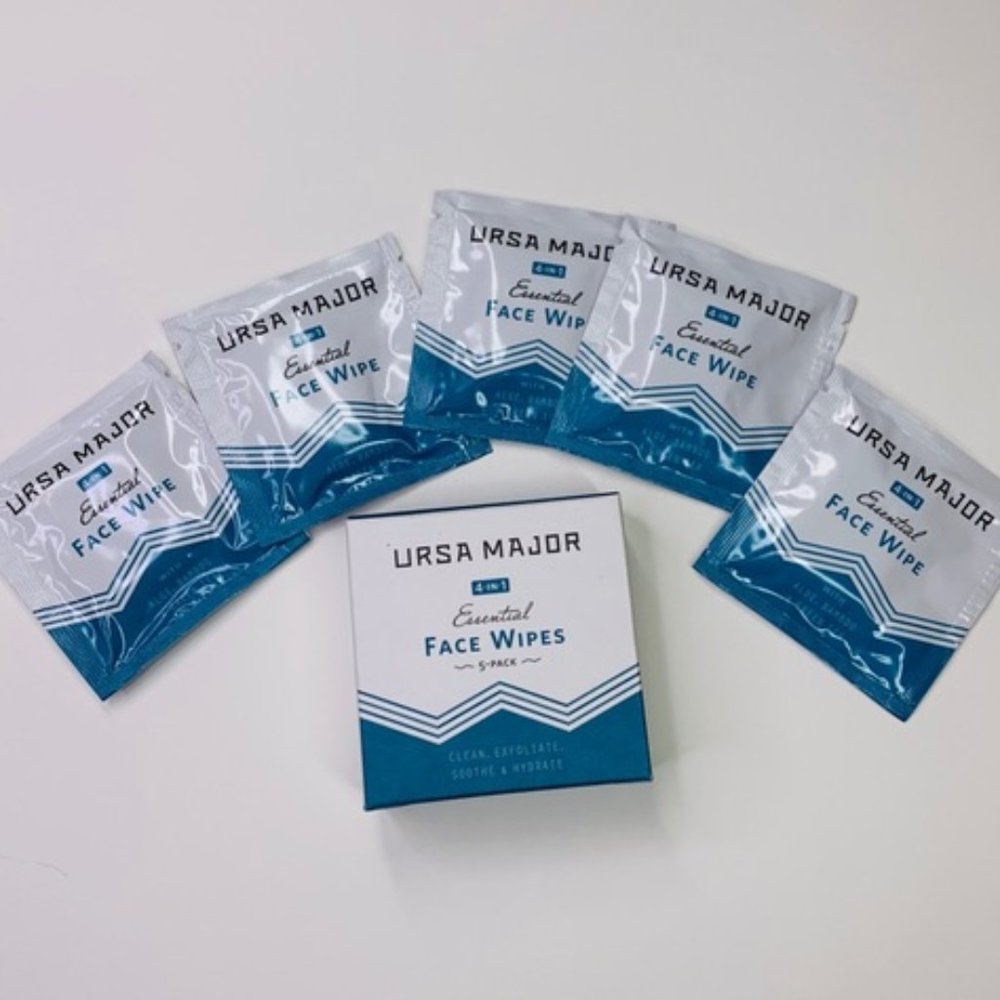 Ursa Major 4-in-1 Essential Face Wipes
